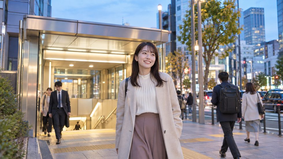 東京メトロ副都心線・東新宿駅A2出口の外観(仕事帰りに通える立地)