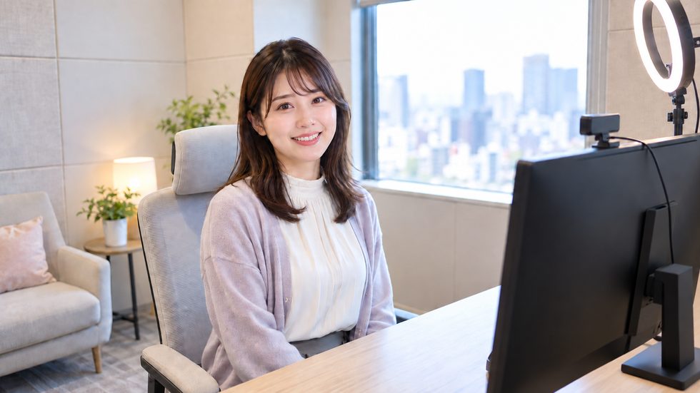 チャットレディの完全個室ルーム内装(新宿・東新宿の事務所)