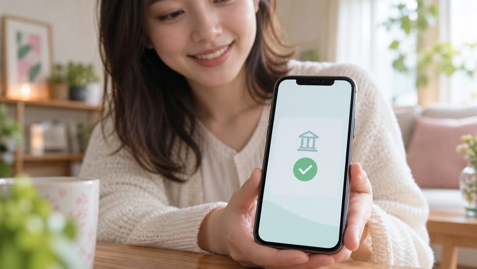 日払い振込のスマホ通知画面（チャットレディの報酬受け取り）