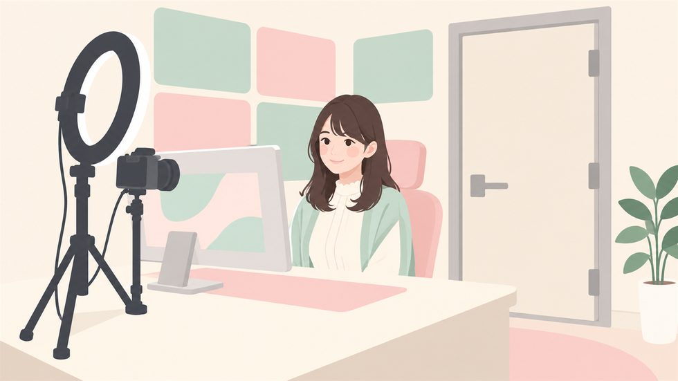 チャットレディの完全個室ルームの内装(新宿・東新宿の事務所)