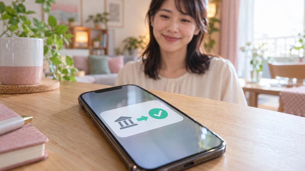 チャットレディの日払い報酬・振込確認画面のイメージ