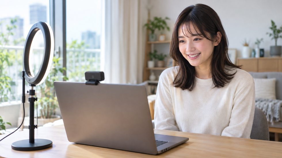在宅チャットレディの配信環境セットアップ例