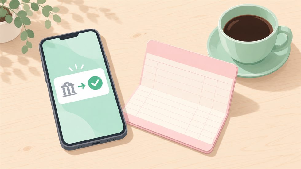 日払いで振り込まれた報酬をスマホの明細で確認するイメージ