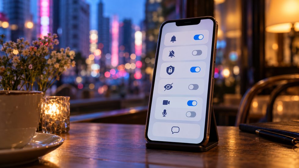 スマホの通知設定とプライバシー管理画面(身バレ対策)